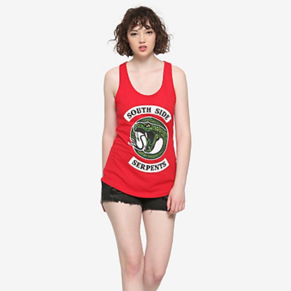 Riverdale South Side Serpents Red Racerback Tank
